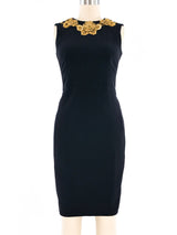 Alexander McQueen Beaded Collar Dress Dress arcadeshops.com