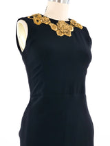 Alexander McQueen Beaded Collar Dress Dress arcadeshops.com