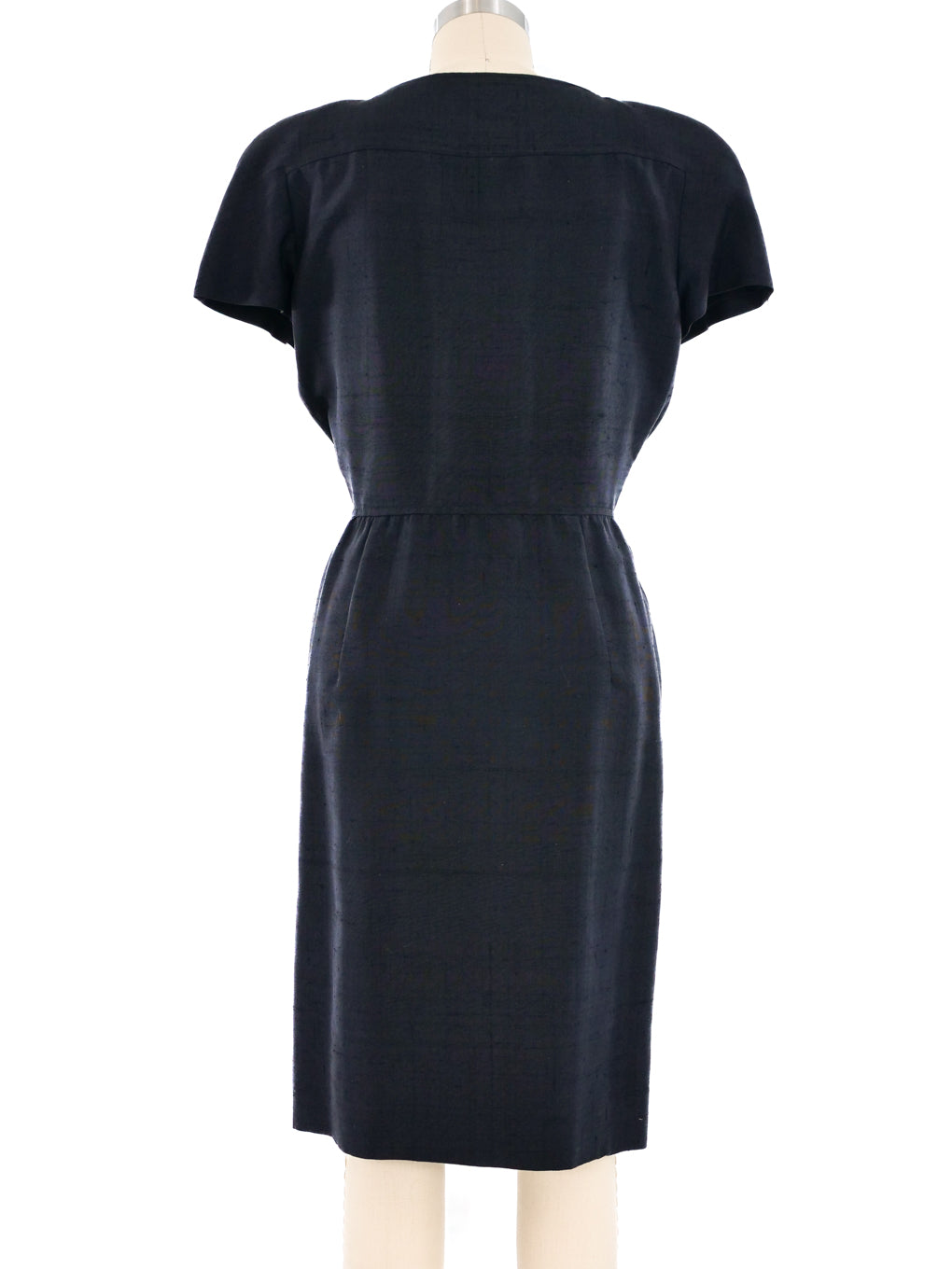 Valentino Black and White Linen Dress