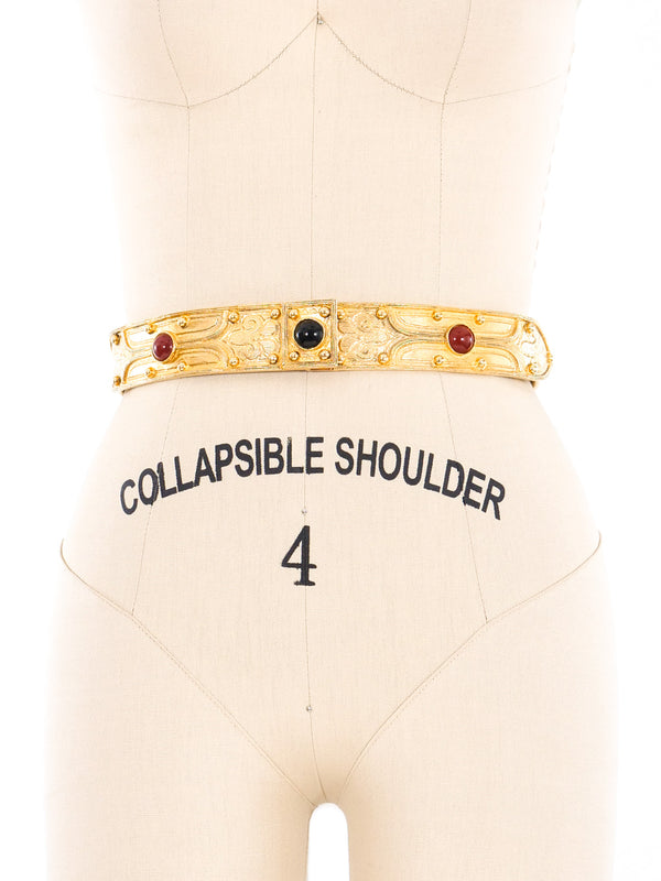 Jeweled Stretch Waist Belt Accessory arcadeshops.com