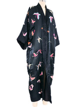 Silk Butterfly Embroidered Robe Jacket arcadeshops.com