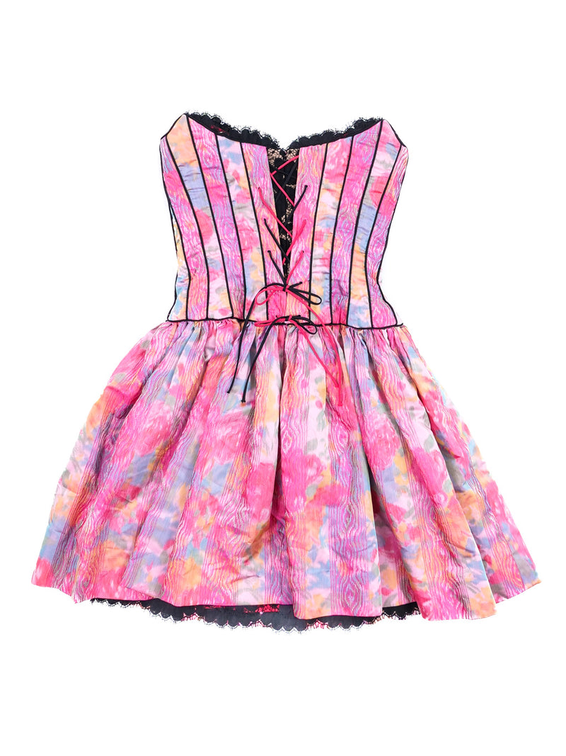 Bob Mackie Rainbow Strapless Dress Dress arcadeshops.com