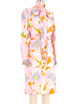 Adele Simpson Oversized Floral Shirt Dress Dress arcadeshops.com