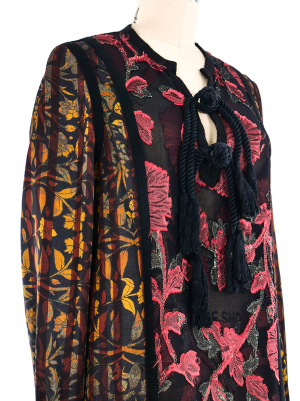 Lanvin Tassel Accented Tunic Top Top arcadeshops.com