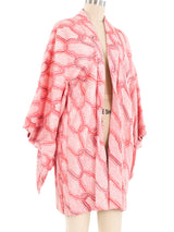 Rose Shibori Haori Kimono Jacket arcadeshops.com