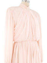 Wayne Clark Pink Chiffon Dress Dress arcadeshops.com