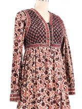 Block Printed Cotton Indian Dress Dress arcadeshops.com