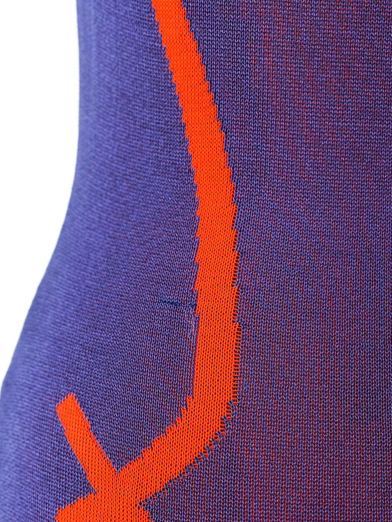 Thierry Mugler Graphic Knit Dress Dress arcadeshops.com