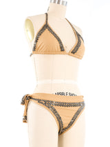 Norma Kamali Studded Bikini Swimsuit Suit arcadeshops.com