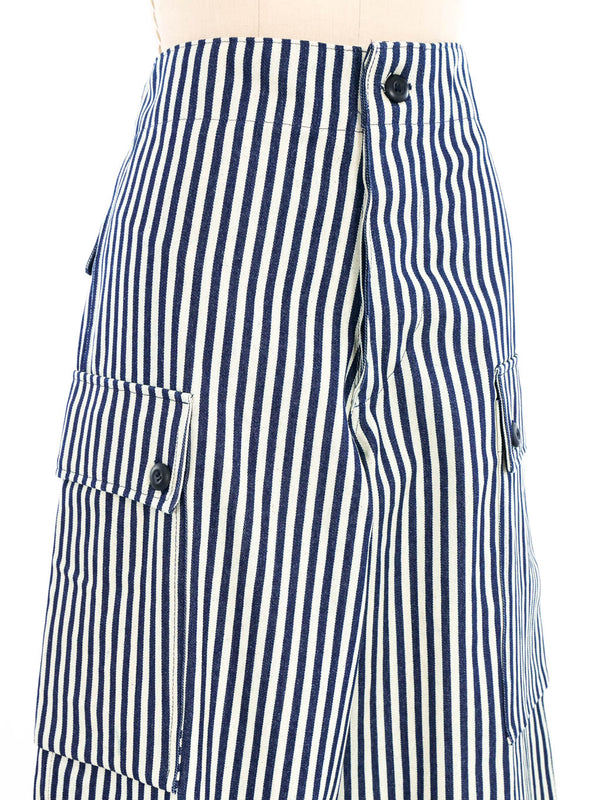 Express Stripe Cargo Pant Bottom arcadeshops.com