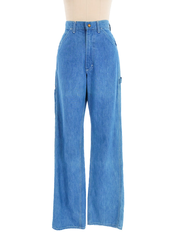 Deadstock Lee Denim Carpenter Pants Bottom arcadeshops.com
