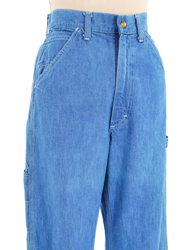 Deadstock Lee Denim Carpenter Pants Bottom arcadeshops.com