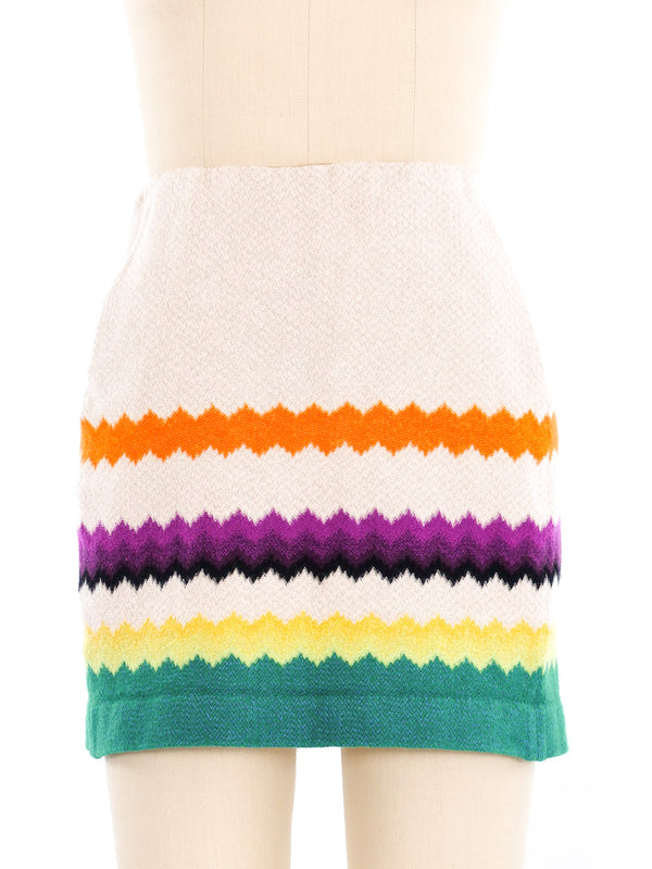 Missoni Zig Zag Mini Skirt Bottom arcadeshops.com