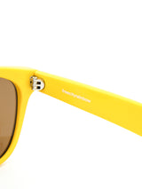 Mosely Tribes x Free City Yellow Wayfarer Sunglasses Sunglasses arcadeshops.com