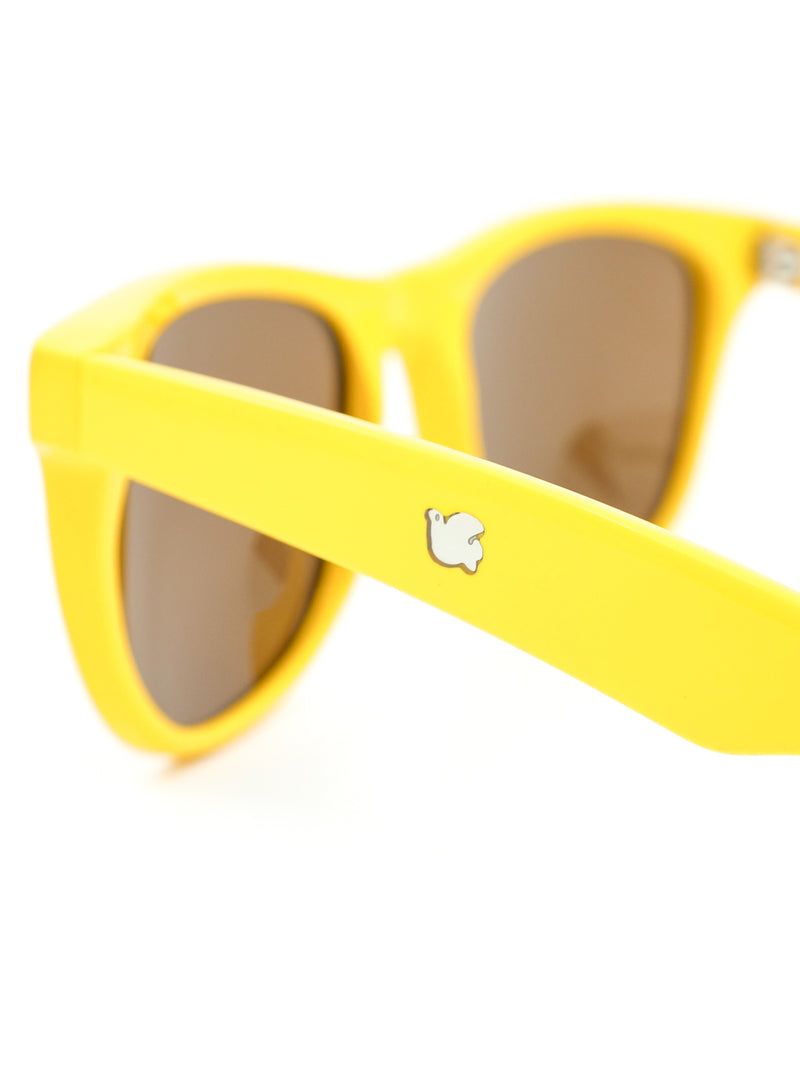 Mosely Tribes x Free City Yellow Wayfarer Sunglasses Sunglasses arcadeshops.com