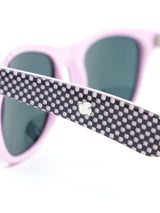 Mosely Tribes x Free City Checkered Pink Wayfarer Sunglasses Accessory arcadeshops.com