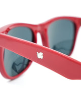 Mosely Tribes x Free City Red Wayfarer Sunglasses Sunglasses arcadeshops.com
