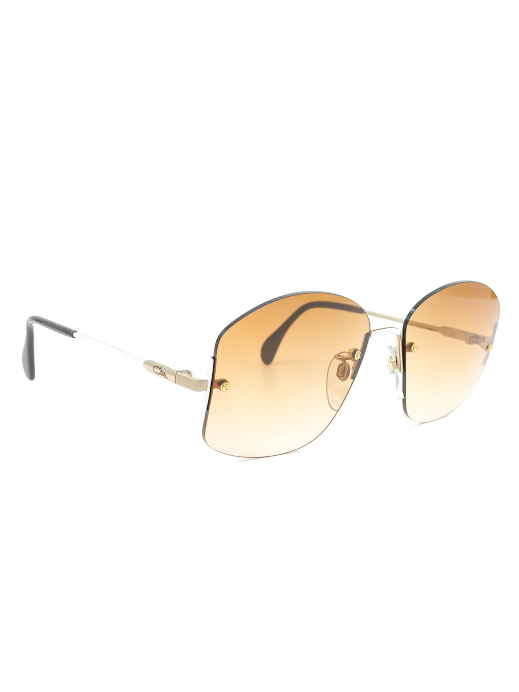 Louis Vuitton Gold/Brown Gradient Z0371U Lily Rimless Sunglasses