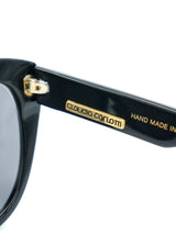 Carlotti Teal Rhinestoned Sunglasses Sunglasses arcadeshops.com