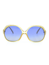 1970s Yellow Butterfly Sunglasses Sunglasses arcadeshops.com