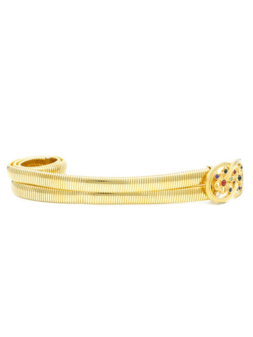 Judith Leiber Jeweled Stretch Belt display picture 1