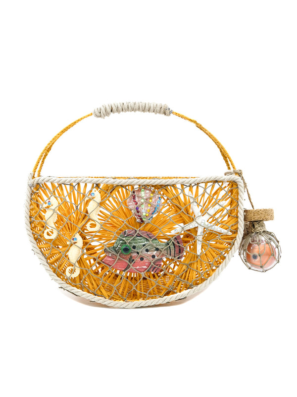 Sea Creature Basket Bag Accessory arcadeshops.com