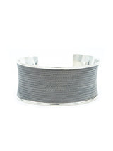 Braided Wire Sterling Cuff Accessory arcadeshops.com