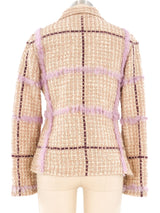 Ungaro Mongolian Trim Knit Jacket Jacket arcadeshops.com