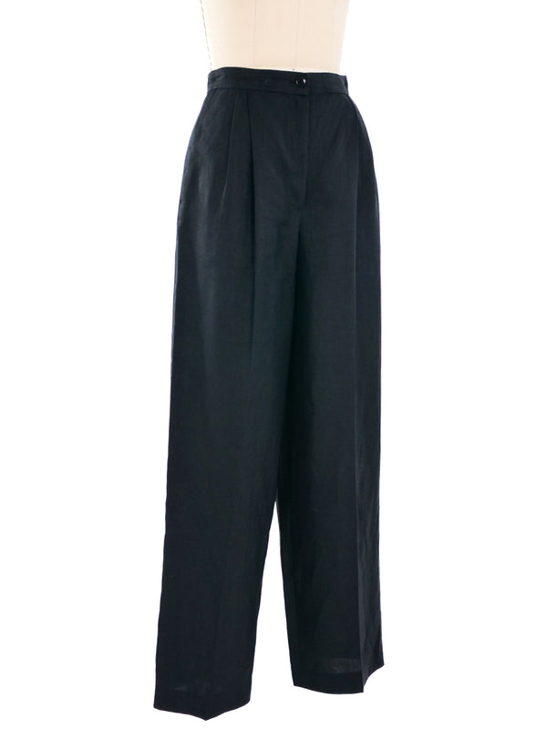 Valentino Linen Pants Bottom arcadeshops.com