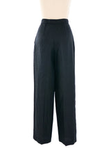 Valentino Linen Pants Bottom arcadeshops.com