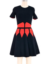Alexander McQueen Knit Fit and Flare Dress Dress arcadeshops.com