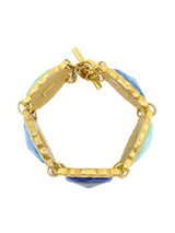 Chantal Thomass Blue Ceramic Stone Bracelet Jewelry arcadeshops.com