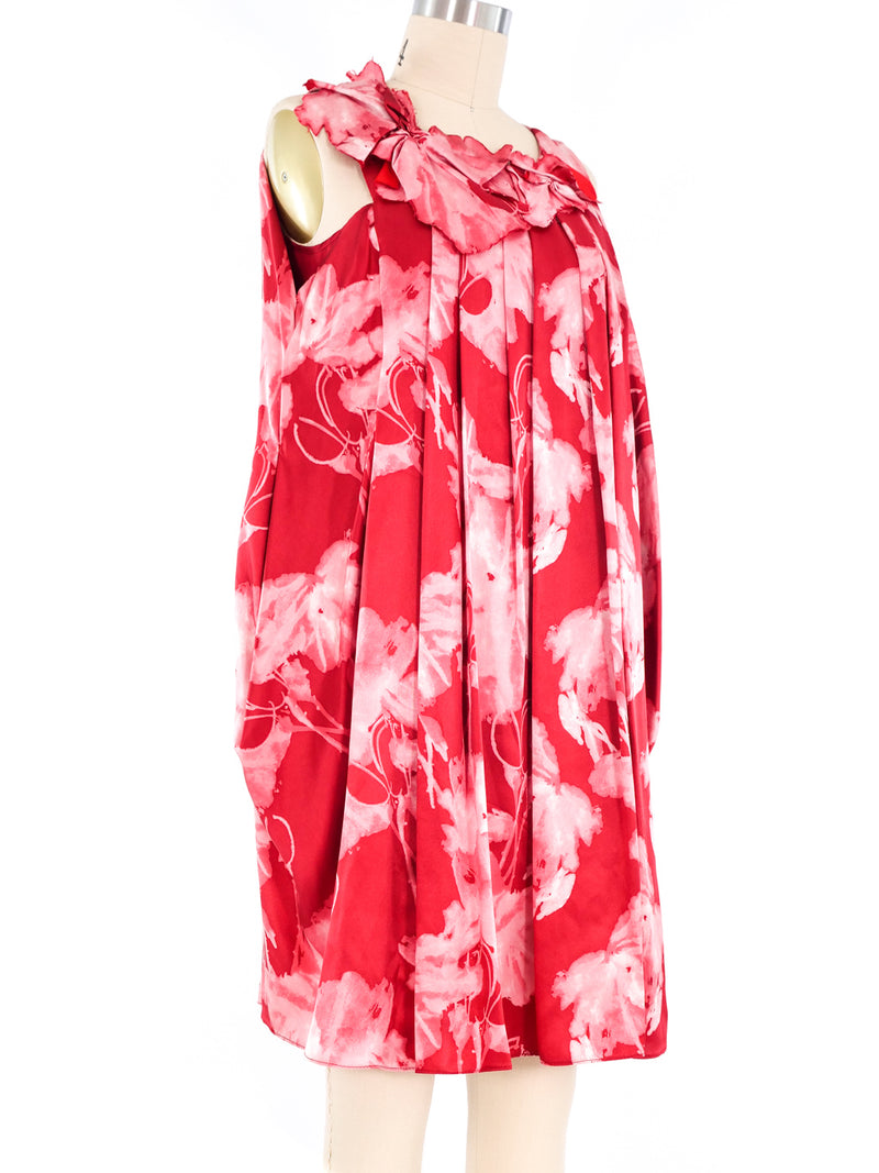 Vivienne Tam Floral Silk Tank Dress Dress arcadeshops.com