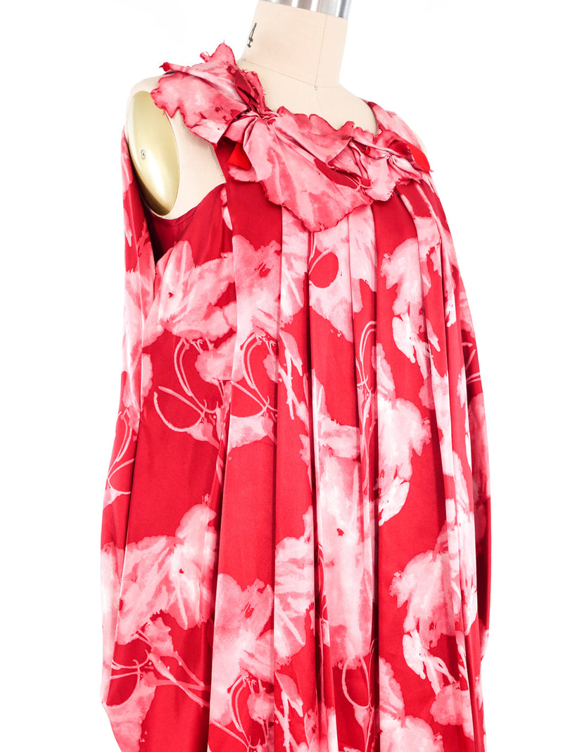 Vivienne Tam Floral Silk Tank Dress Dress arcadeshops.com