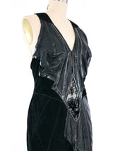 Roberto Cavalli Patchwork Suede Dress Dress arcadeshops.com