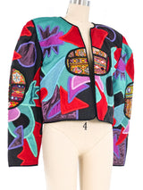 Judith Roberts Art to Wear Patchwork Jacket Jacket arcadeshops.com