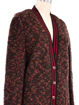 Celine Boucle Knit Cardigan Jacket arcadeshops.com