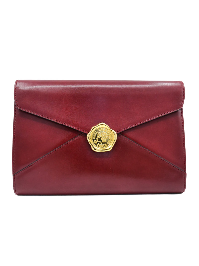 Karl Lagerfeld Envelope Clutch Accessory arcadeshops.com