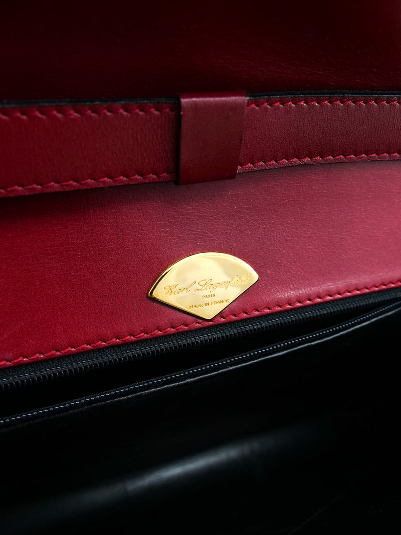 Karl Lagerfeld Envelope Clutch Accessory arcadeshops.com