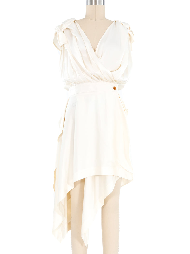 Vivienne Westwood Draped Silk Dress Dress arcadeshops.com