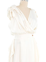 Vivienne Westwood Draped Silk Dress Dress arcadeshops.com