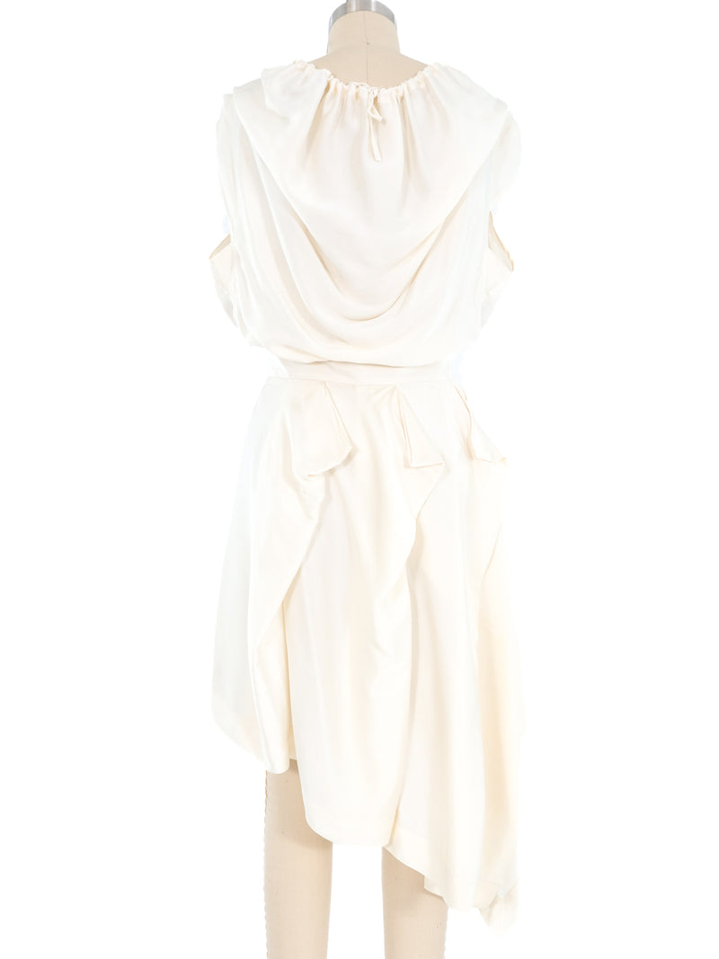Vivienne Westwood Draped Silk Dress Dress arcadeshops.com