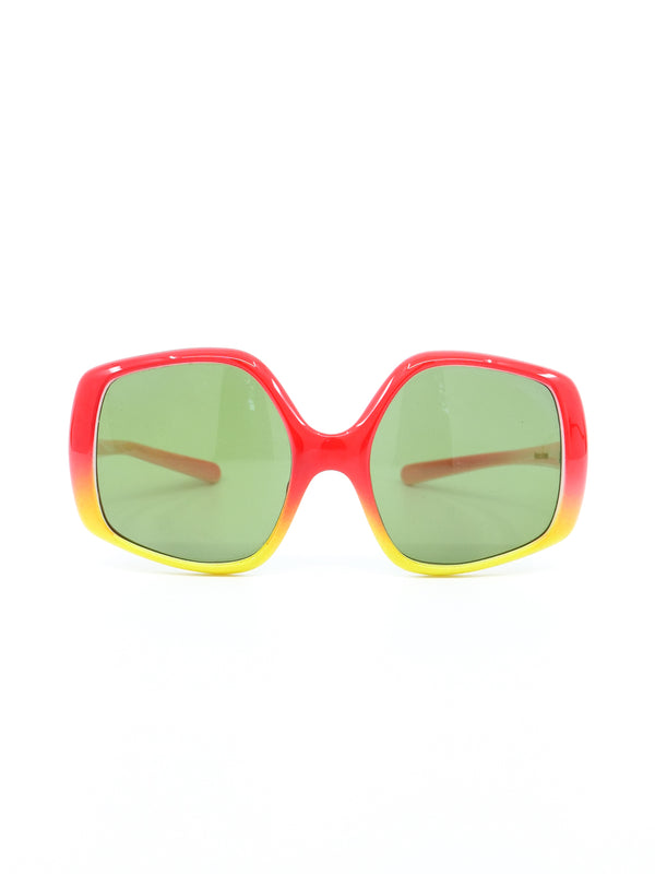 Oversized Ombre Butterfly Sunglasses Accessory arcadeshops.com