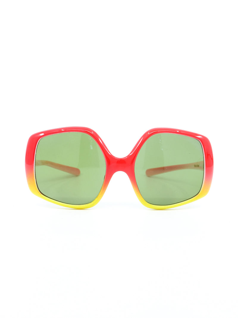 Oversized Ombre Butterfly Sunglasses Accessory arcadeshops.com