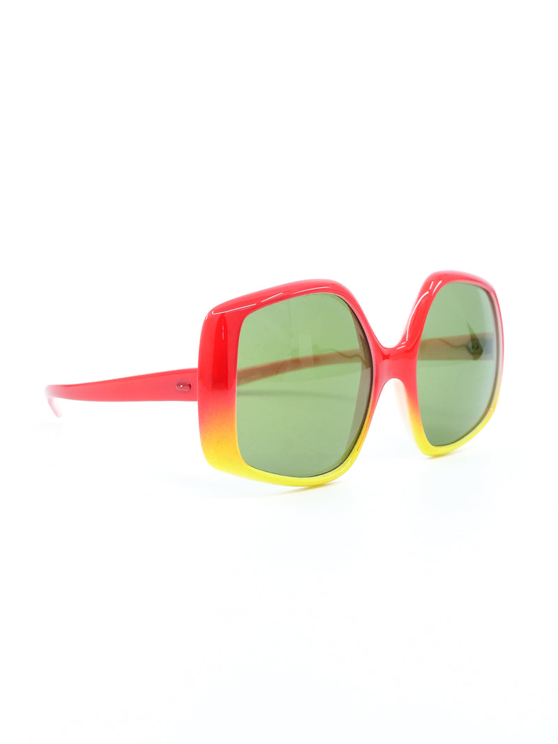 Oversized Ombre Butterfly Sunglasses Accessory arcadeshops.com