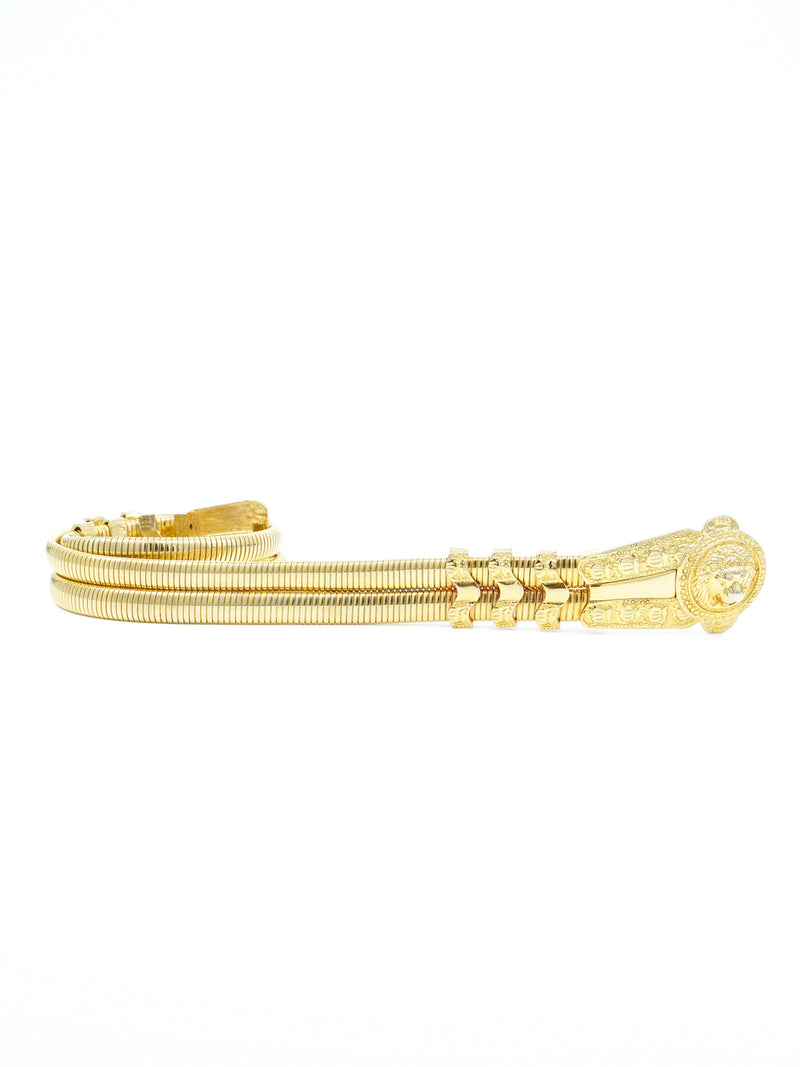 Judith Leiber Lion Head Stretch Belt Accessory arcadeshops.com