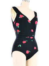 Gottex Rose Printed Swimsuit Suit arcadeshops.com