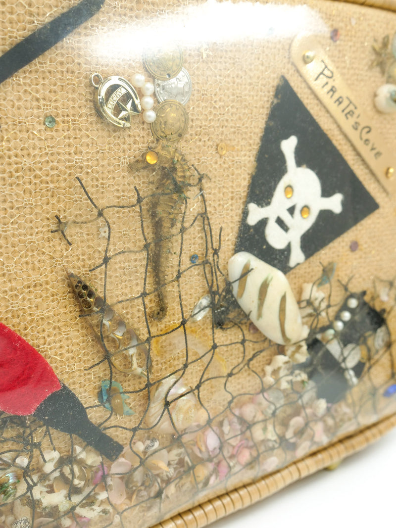 Pirate's Cove Wicker Basket Bag Accessory arcadeshops.com