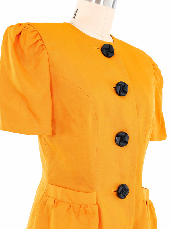 Albert Nipon Tangerine Short Sleeve Jacket Jacket arcadeshops.com