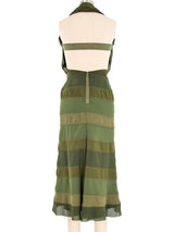 Junya Watanabe Comme des Garcons Paneled Halter Dress Dress arcadeshops.com